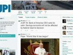 هکرها منتشر کردند: اعلام جنگ جهانی سوم توسط پاپ !