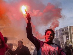 ۳۲کشته و زخمی در تظاهرات مصر