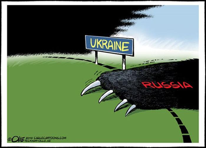 روسیه دخالت در اوکراین را رد کرد