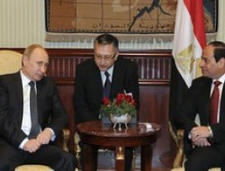 دیدار پوتین و السیسی در قاهره