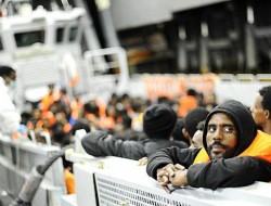 ایتالیا بیش از ۲ هزار مهاجر را در دریای مدیترانه نجات داد