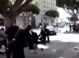 صحنه قتل شهروند امریکایی توسط پولیس