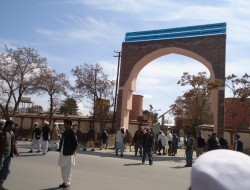 گردهمایی اعتراض آمیز شهروندان غزنی در پیوند به قتل یک غیر نظامی در این شهر