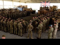 گرامیداشت سالروز پایان عملیات نظامی بریتانیا در افغانستان