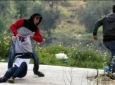 برخورد وحشیانه نظامیان صهیونیست با فلسطینیان  