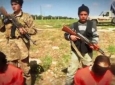 کودکان داعشی اولین اعدام گروهی را اجرا کردند