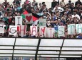 ورزشگاه آزادی در تسخیر طرفداران تیم ملی افغانستان  
