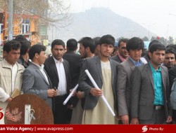 اعتراض دانشجویان لیلیه دانشگاه کابل