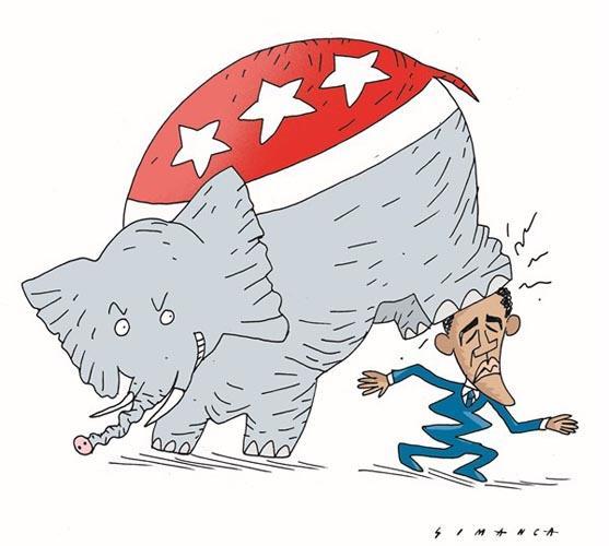 اوباما و جمهوری خواهان
