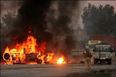 3 تن در یک حمله انتحاری در ناحیه نهم شهر کابل زخم برداشتند