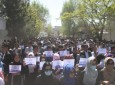 تظاهرات دانشجویان کابل برای رهایی 31 مسافر  