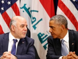 اوباما در دیدار با العبادی: داعش دشمن مشترک ماست