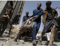 کشتار مردم بی گناه یمن