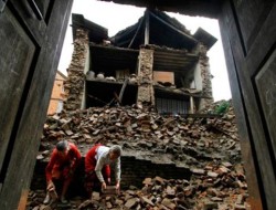 وقوع زمین لرزه 7/5 ریشتری در پایتخت نپال