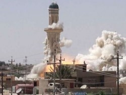 داعش مسجد فاطمة الزهراء(س) در موصل عراق را منفجر کرد