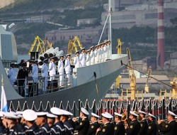 آغاز مانورهای مشترک چین و روسیه در دریای مدیترانه