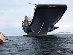 کشتی طیاره بردار اتمی جدید روسیه
