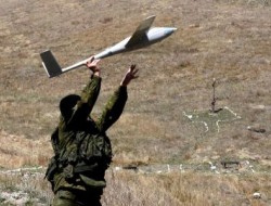 تمرینات هواپیما های بدون سرنشین روسیه در منطقه پامیر تاجیکستان