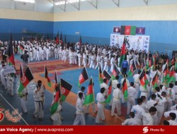پایان مسابقات آشی هارا کاراته در شهر کابل