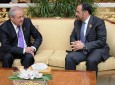 صلاح الدین ربانی برگسترش همکاری ها در ساحات مختلف میان افغانستان و ازبکستان تاکید کرد