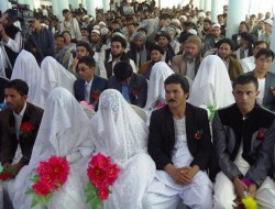 برگزاری مراسم ازدواج  ۴۲ زوج در غزنی