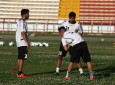 تمرینات آماده سازی تیم ملی فوتبال افغانستان  در ورزشگاه ثامن مشهد مقدس  