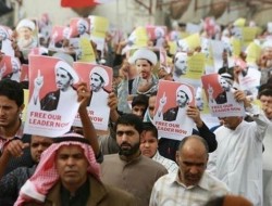 تظاهرات گسترده بحرینیها برای آزادی شیخ سلمان