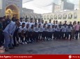 حضور تیم ملی فوتبال افغانستان در مشهد مقدس از دریچه دوربین  