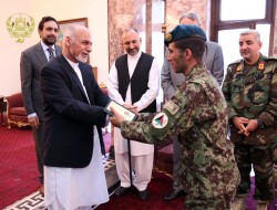 رئیس جمهور،  بریدمل عیسی خان را فرزند شجاع افغانستان خواند