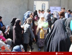 توزیع مواد غذایی به خانواده های بی بضاعت در کابل