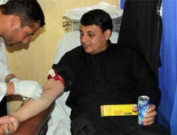 برگزاری کمپاین اهدای خون به مناسبت شبهای قدر و حمایت از نیروهای امنیتی در هرات