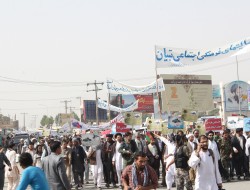 آغاز راهپیمایی روز جهانی قدس در کابل