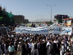 راهپیمایی روز جهانی قدس در شهر کابل برگزار شد