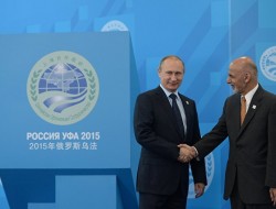 اولین ملاقات روسای جمهور افغانستان و روسیه