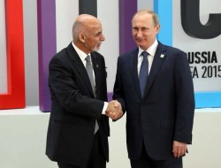روسای جمهور افغانستان و روسیه بر افزایش گسترش مناسبات دوجانبه تاکید کردند