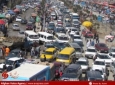 ترافیک و راه بندان در شهر کابل  