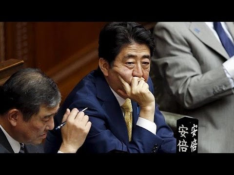 تصویب لایحه امنیت دفاعی در مجلس عوام جاپان و محاصره پارلمان