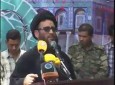 سخنرانی حجت الاسلام والمسلمین سید عیسی حسینی مزاری در مراسم پایانی تظاهرات روز جهانی قدس ۱۹-۴-۹۴-کابل