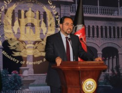 صلاح الدین ربانی حامل پیام دولت افغانستان به پاکستان