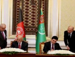 امضای پنچ قرار داد میان افغانستان و ترکمنستان /افزایش پنج برابری برق ترکمنستان به ولایات افغانستان