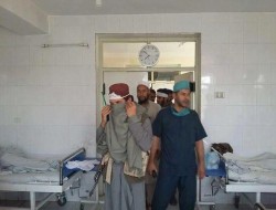 حضور طالبان در شفاخانه قندوز