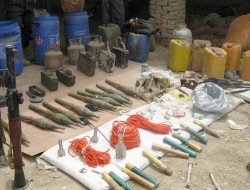 خبر کوتاه/ کشف یک انبار مهمات طالبان در فاریاب