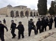 خبر کوتاه/ یورش نظامیان صهیونیست به مسجد الاقصی