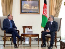 بازپسگیری کامل قندوز، روابط بازگانی با چک و تکمیل برنامه های ایتالیا در هرات محور گفتگوهای عبدالله با چند نماینده خارجی در کابل