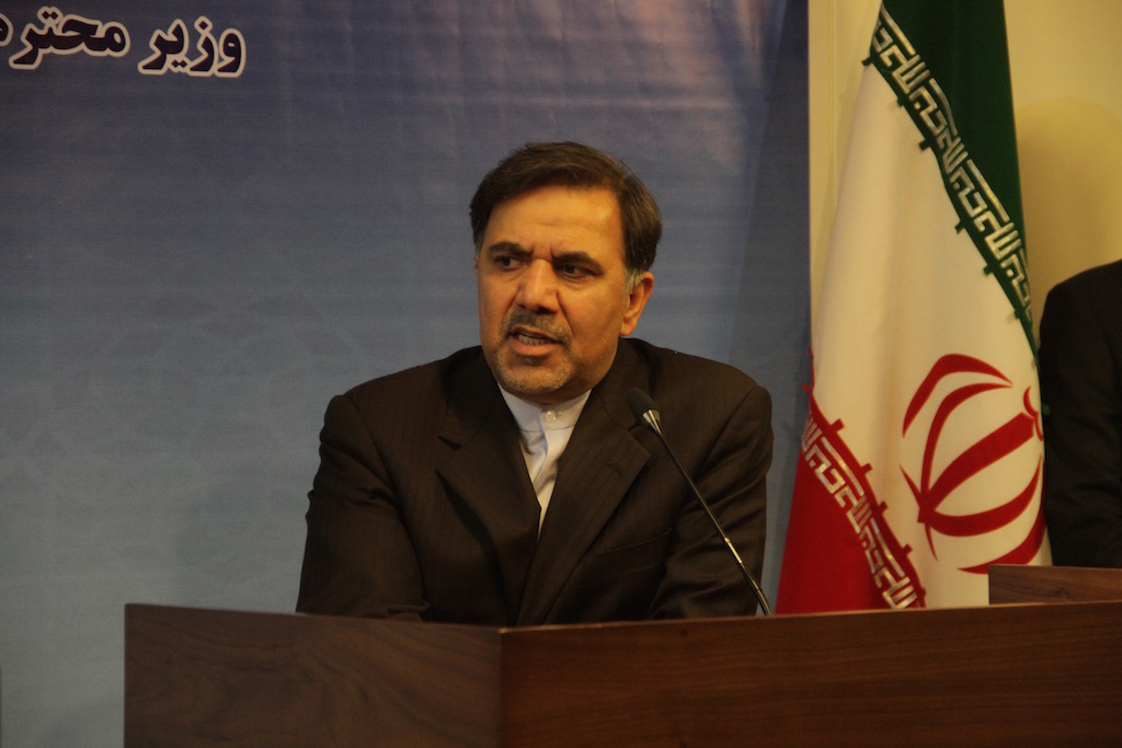 وزیر شهرسازی ایران در کنفرانس خبری