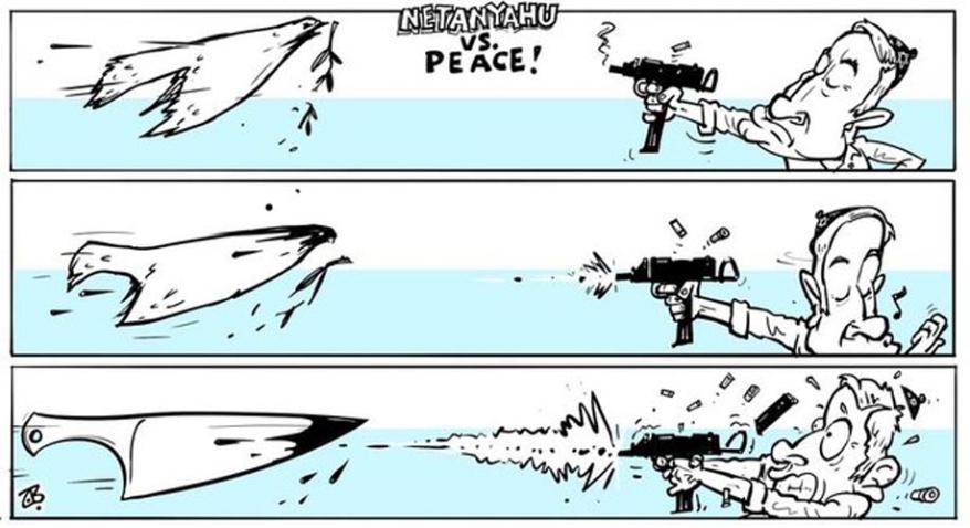 مبارزه نتانیاهو با صلح