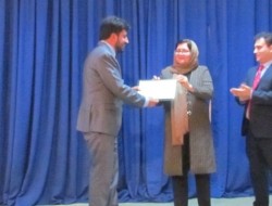 وزیر تحصیلات عالی از مقام علمی" رحمت الله تنها" تقدیر کرد