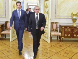 دیدار بشار اسد و پوتین در مسکو