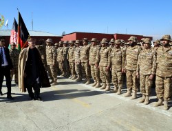 رئیس جمهور غنی منسوبین قوای خاص را افتخار افغانستان دانست
