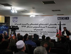 مشکلات اتحادیه های صنفی هرات به ریاست جمهوری ارایه می شود